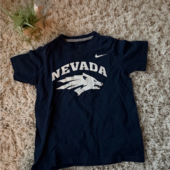 Nike Other - Nike Kids Navy Blue Nevada Wolf Pack Tee